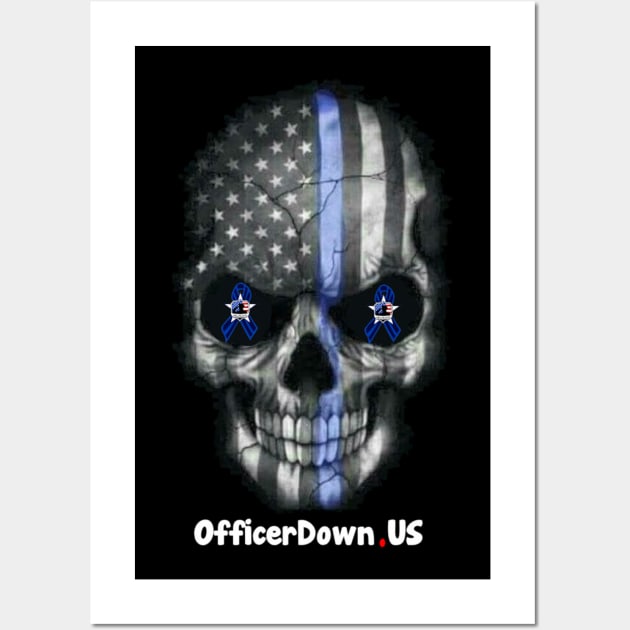 Officer Down US Wall Art by Officer Down